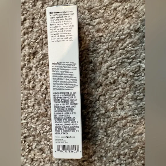 New in Box - Babe Original Lash Serum - 3 month Supply - Picture 6 of 8